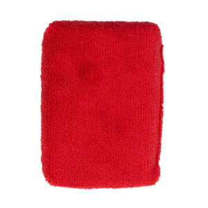 large red microfiber sponge